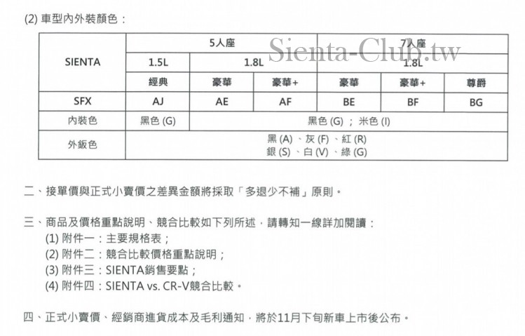 可選擇的顏色也比國外來的少