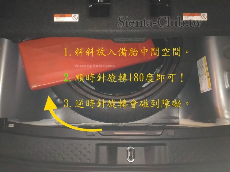 三角架收藏於備胎裡_2of3