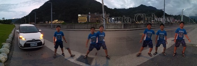 我兒子在知本玩分身術